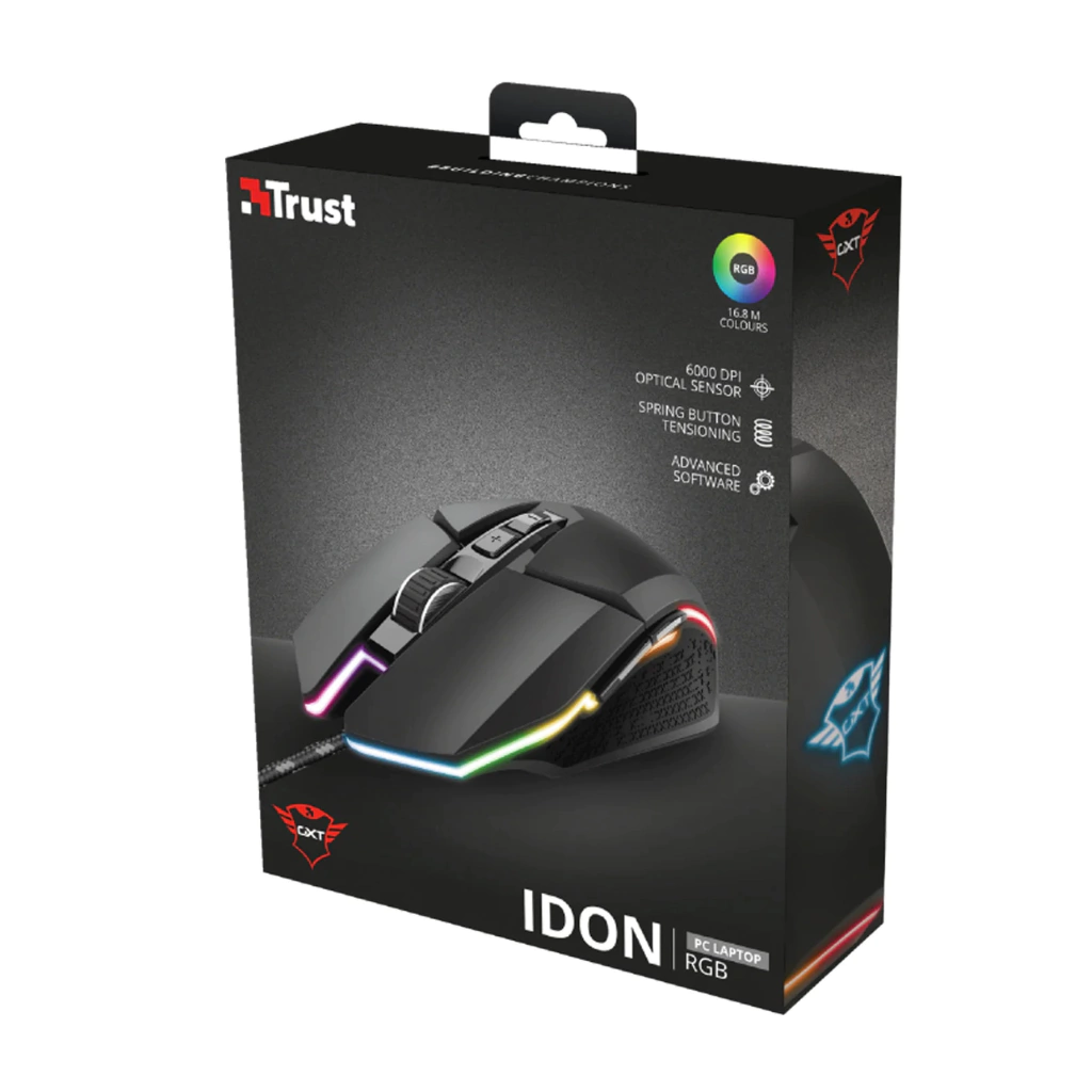 MOUSE GAMER TRUST IDON